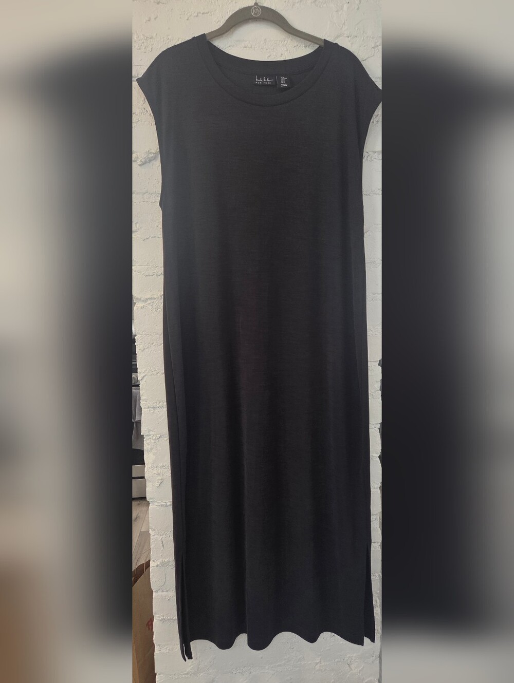 Nicole Miller Black Maxi Dress